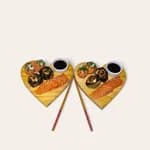 Conjunto Sushi Coração