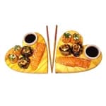 Conjunto Sushi Coração