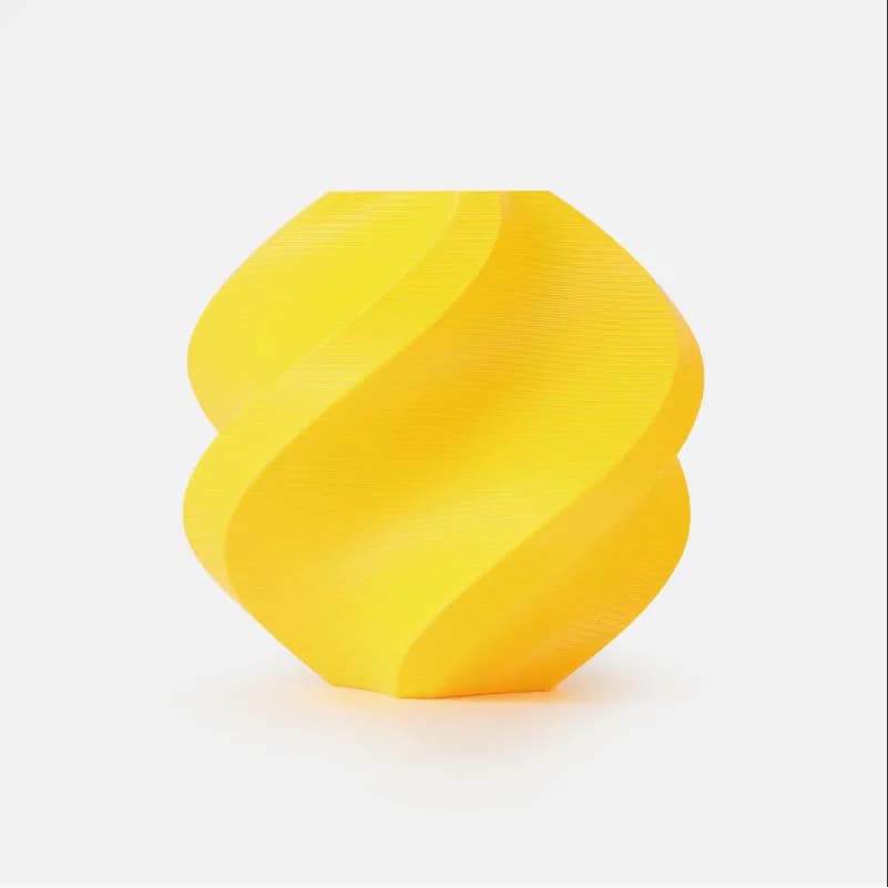 Filamento Bambu Lab PLA Lite Amarelo 1,75 mm 1 kg — Com carretel