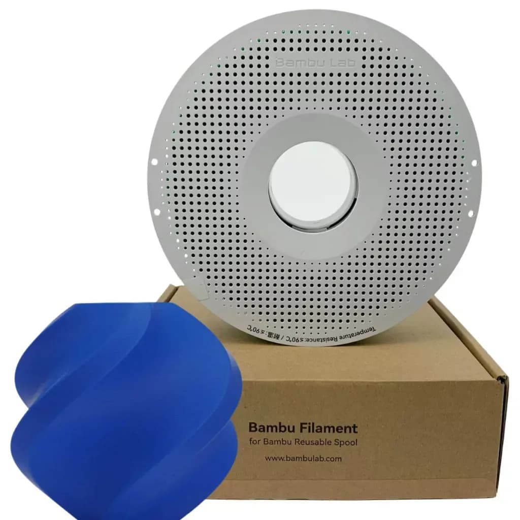 Filamento Bambu Lab PLA Basic Azul 1,75 mm 1 kg — Com carretel