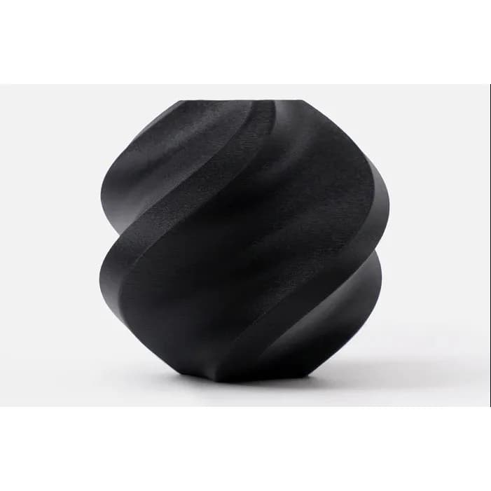 Filamento Bambu Lab PLA Matte (Fosco) Preto 1,75 mm 1 kg — Refil (sem carretel)
