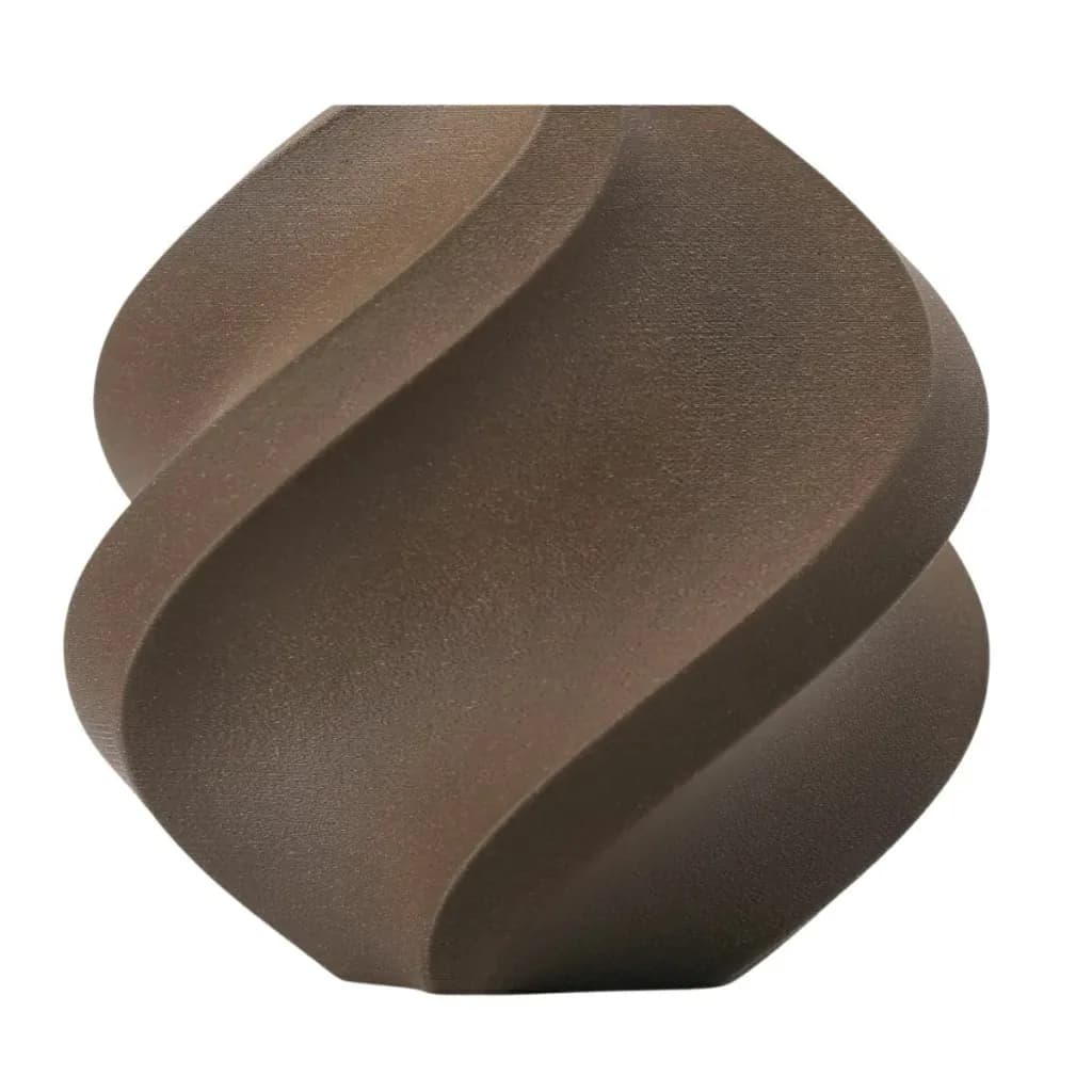Filamento Bambu Lab PLA Wood Black Walnut 1,75 mm 1 kg — Com carretel