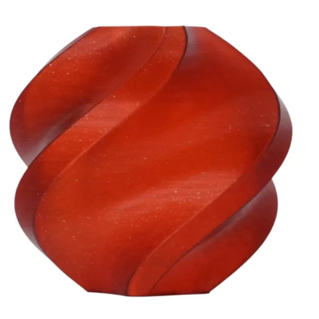 Filamento Bambu Lab PLA Sparkle Vermelho Carmesim 1,75 mm 1 kg — Com carretel