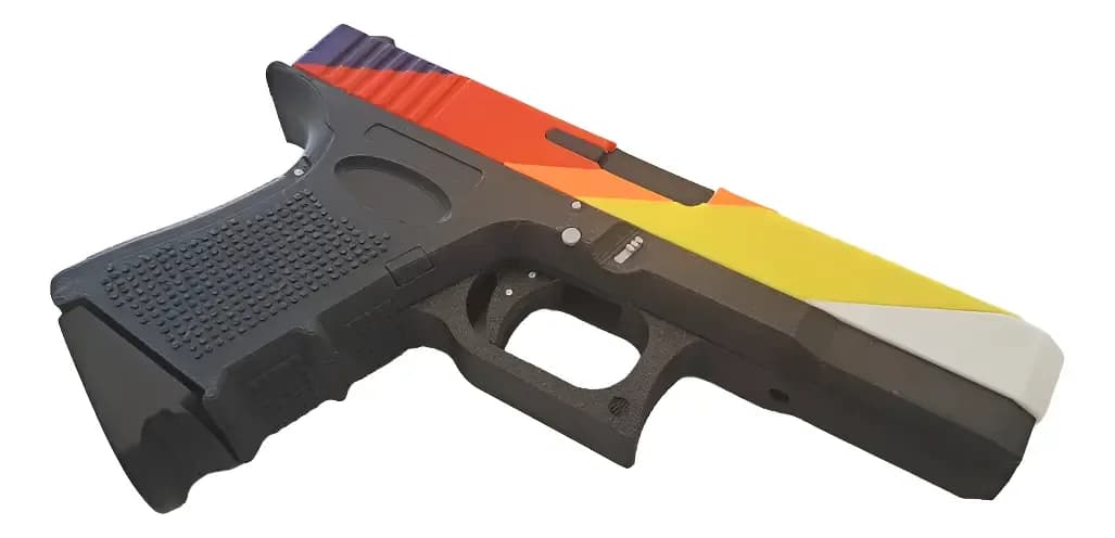 Glock Fade Réplica Tamanho Real - Cs2 Counter Strike 3d