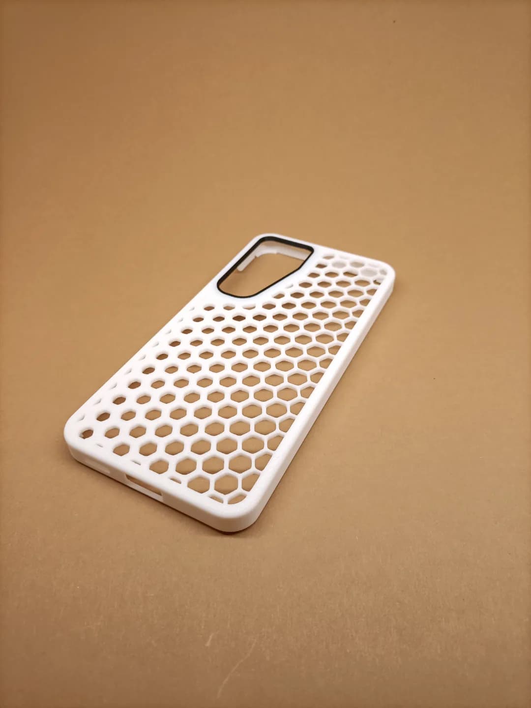 Capa Hexagonal para Galaxy S25+ Impressão 3D