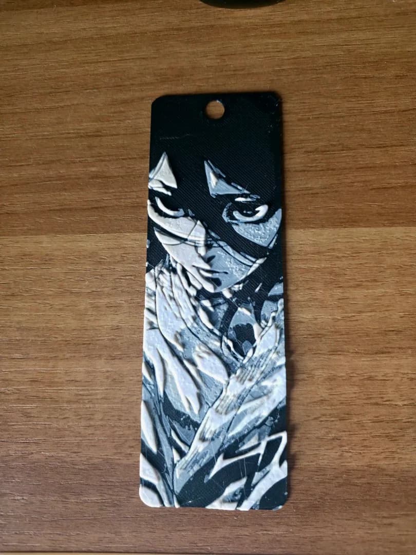 Marcador de Página Rukia Kuchiki 5 cm Impressão 3D