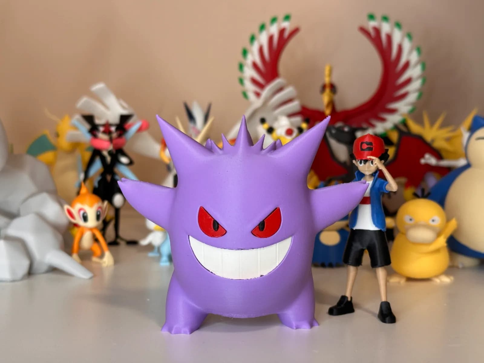 Boneco Gengar Fantasma Pokémon Halloween