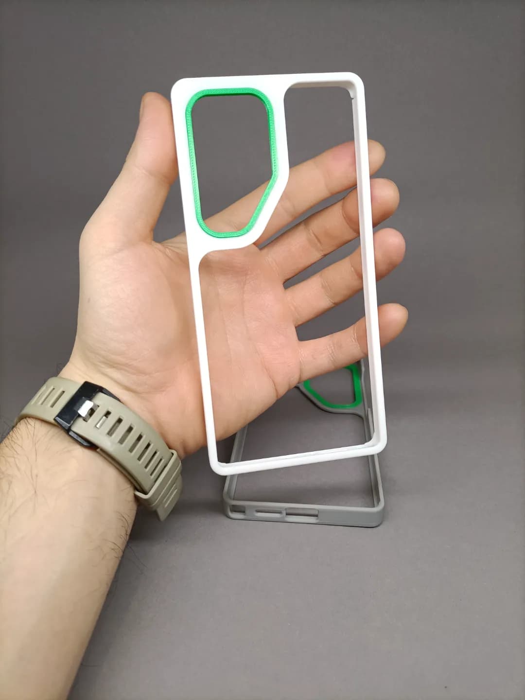 Capa Minimalista para Galaxy S25 Ultra Impressão 3D