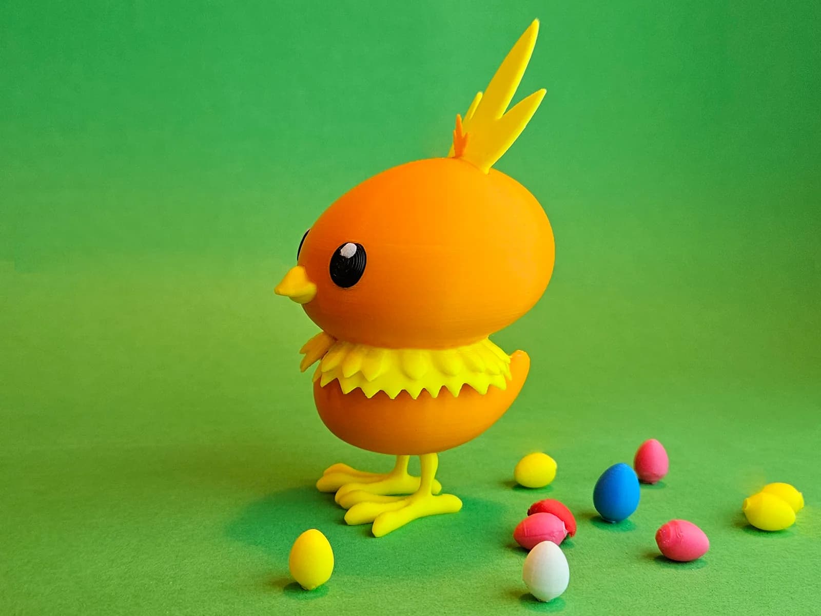 Estatueta Torchic Impressão 3D