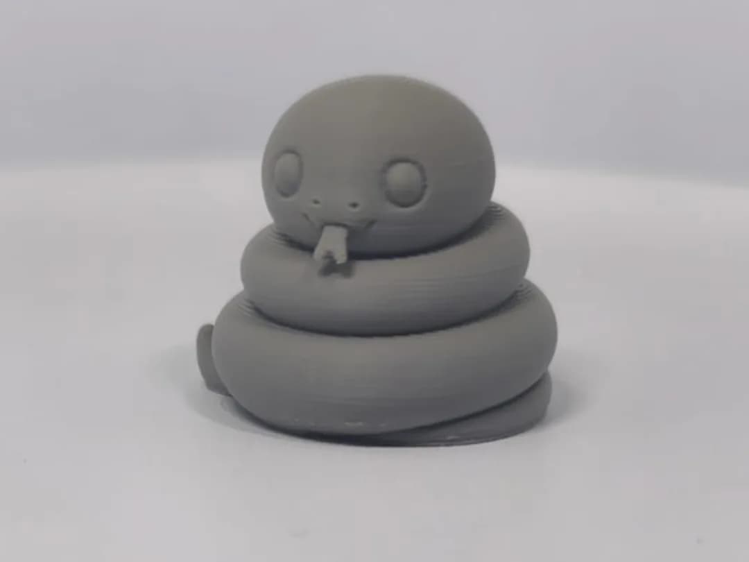 Miniatura Cobrinha Fofa Impressão 3D