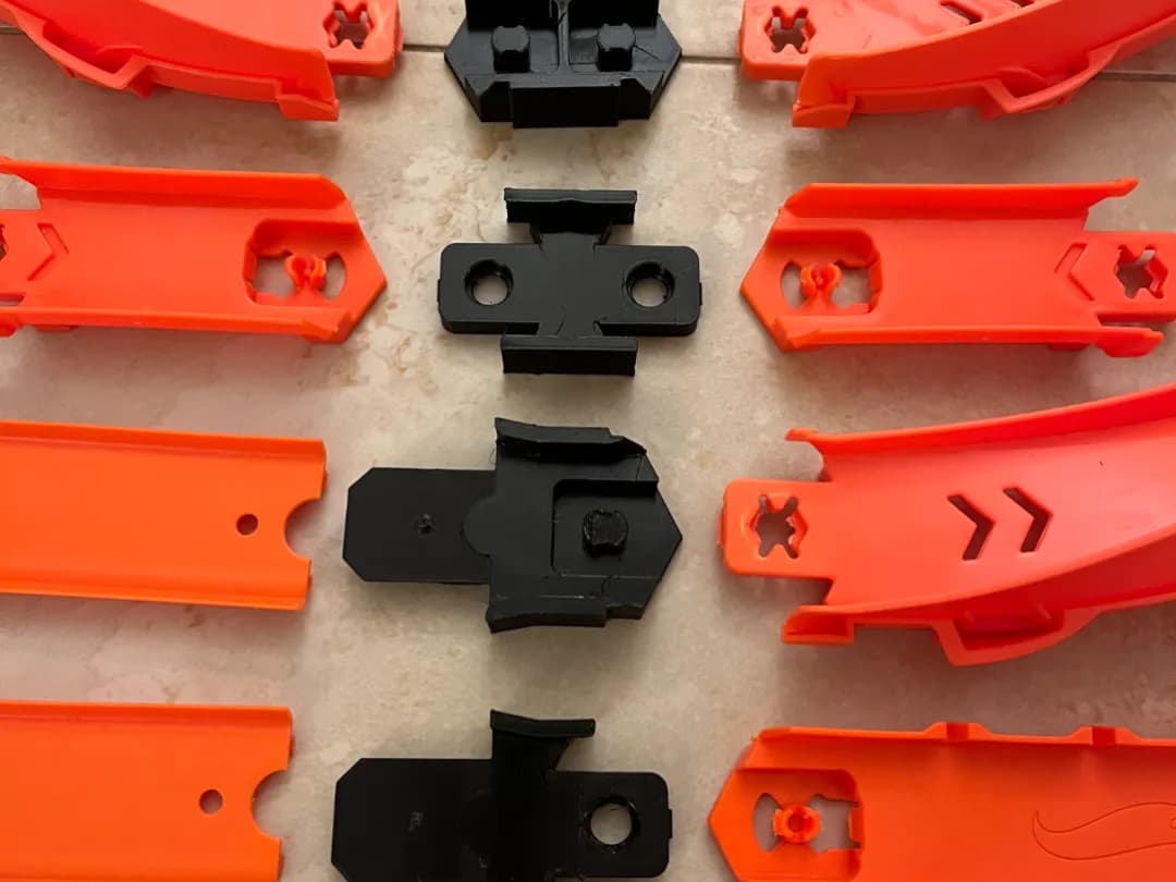 Adaptador Flexível para Pista de Carrinhos Impressão 3D