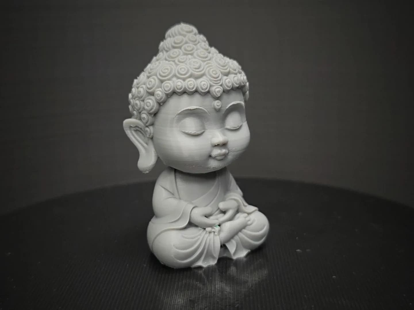 Estatueta Buda Bebê Impressão 3D