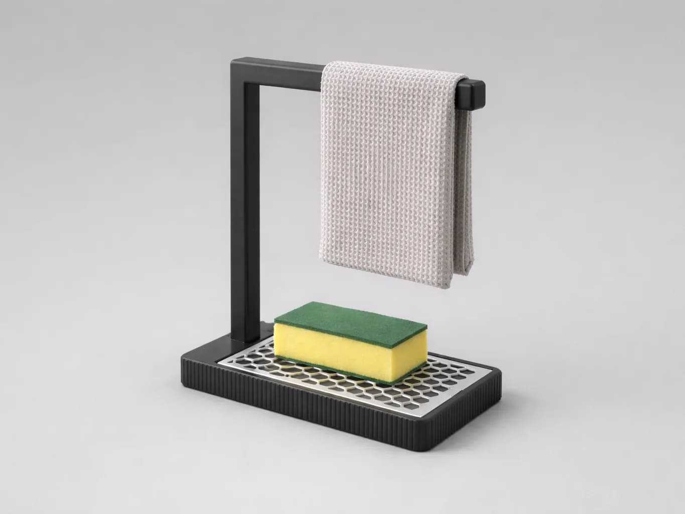 Suporte de Pano e Esponja com Bandeja Impressão 3D