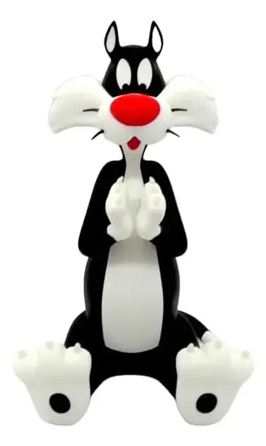 Boneco: Frajola 20cm Looney Tunes - 3d