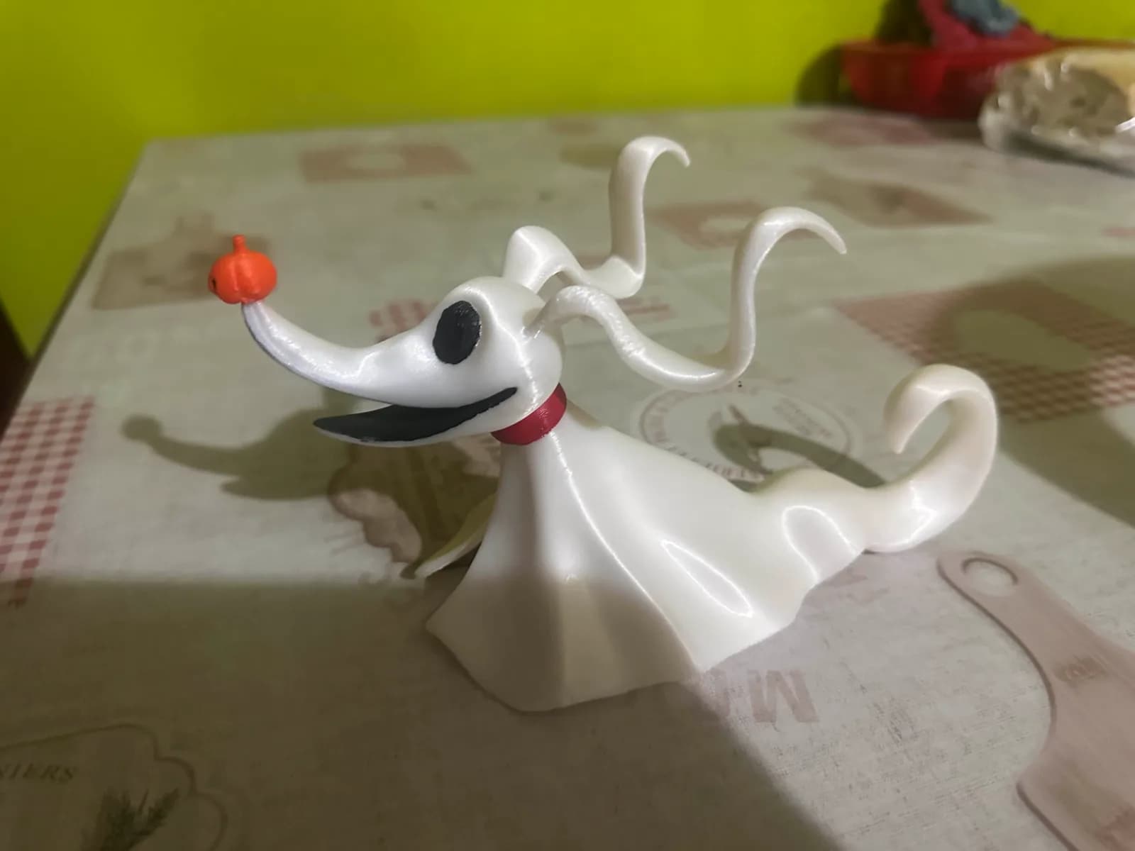 Estatueta Cachorro Fantasma Impressão 3D