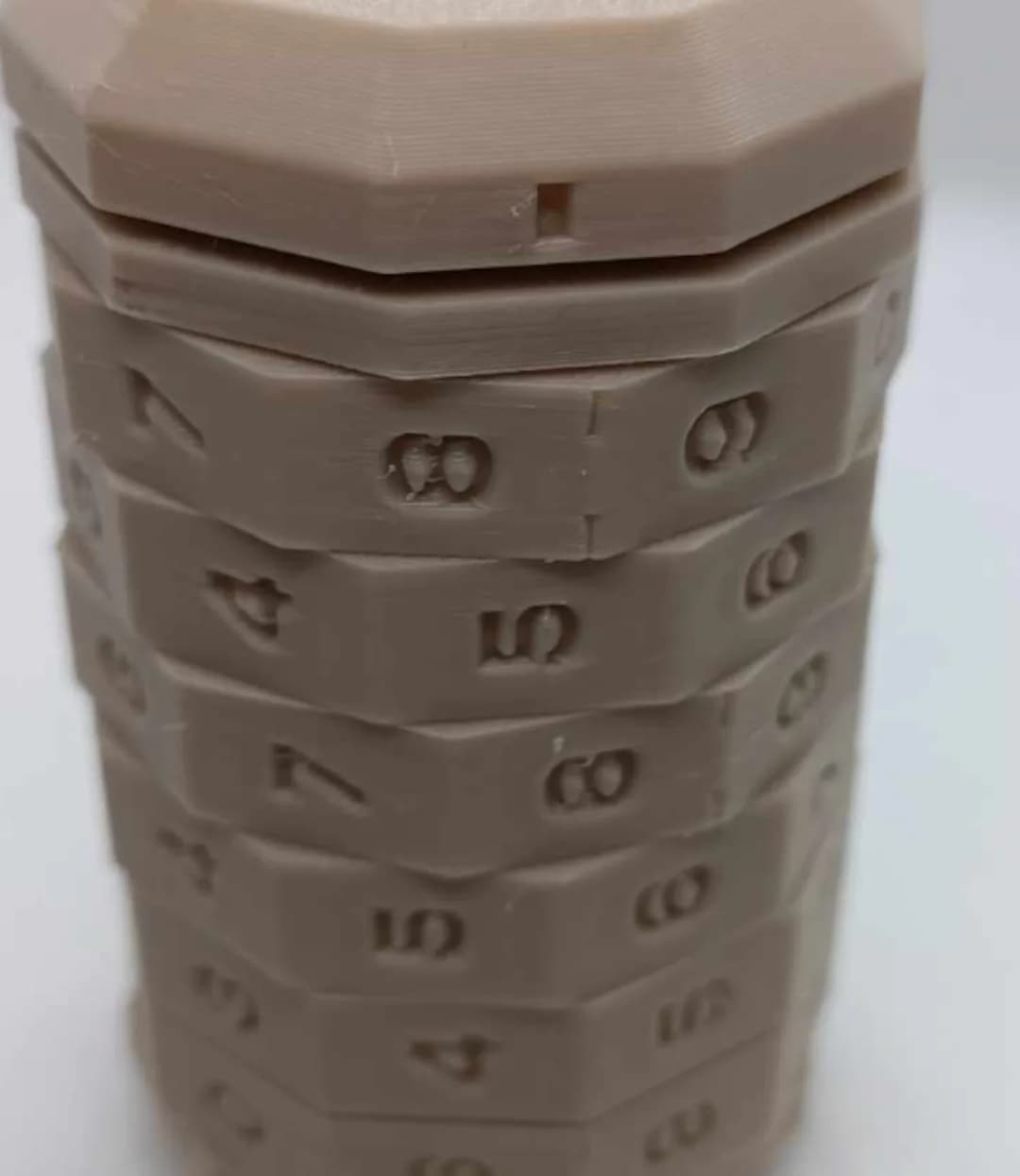 Criptex Numérico com Compartimento Secreto Impressão 3D
