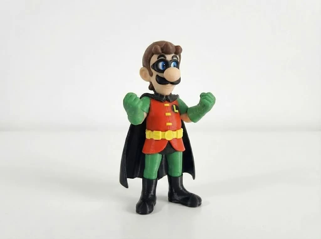 Estatueta Encanador Mascarado Herói 30 cm Impressão 3D