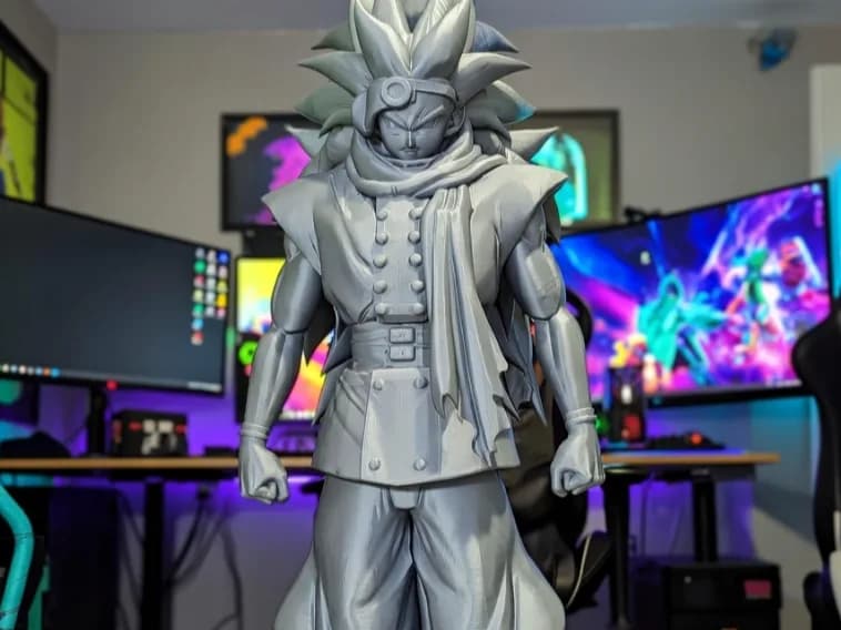 Estátua Tamanho Real Sadox Samurai Exilado Impressão 3D