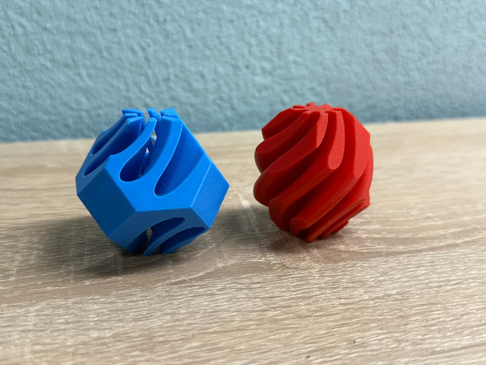 Escultura Geométrica Fidget Tetradecaedro Impressão 3D