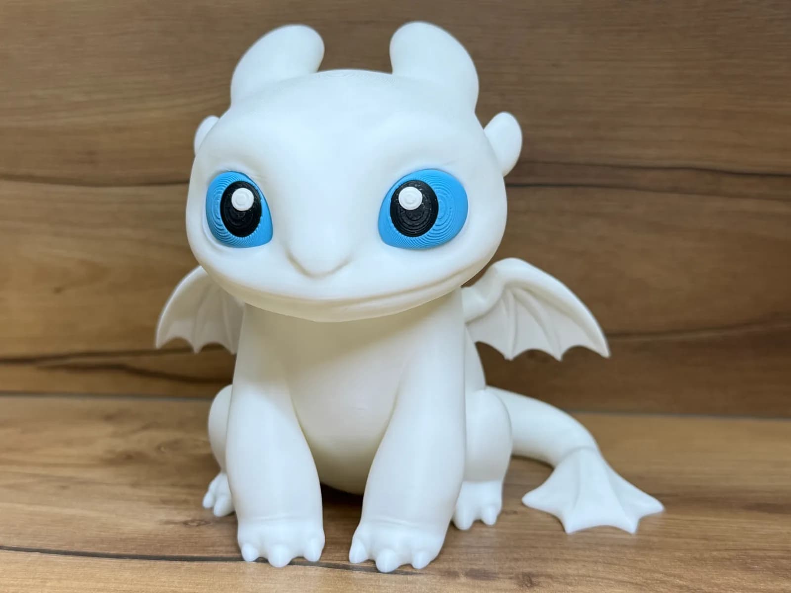 Estatueta Dragão Fúria da Luz 12,5 cm Impressão 3D