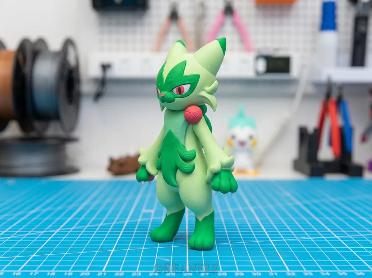 Boneco Floragato Pokémon 12 cm