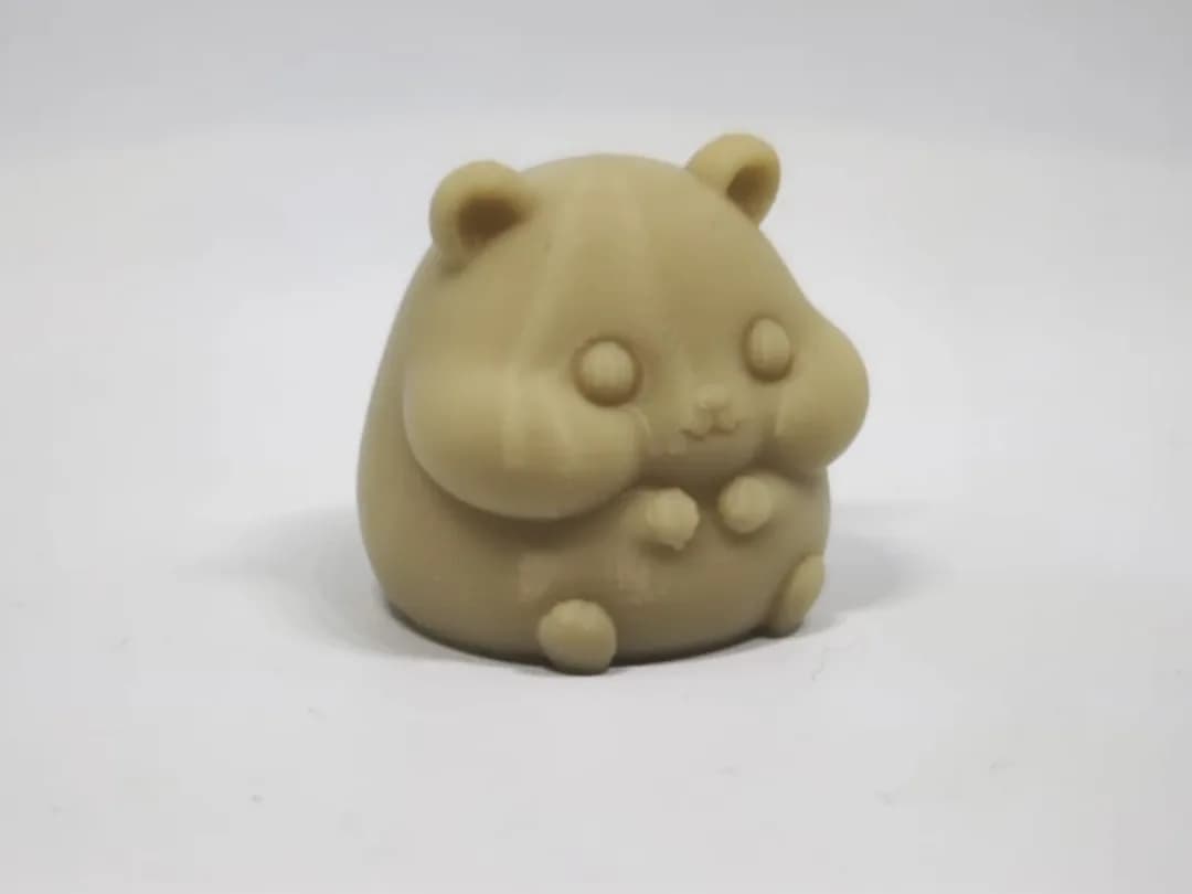 Miniatura Hamster Fofo Impressão 3D