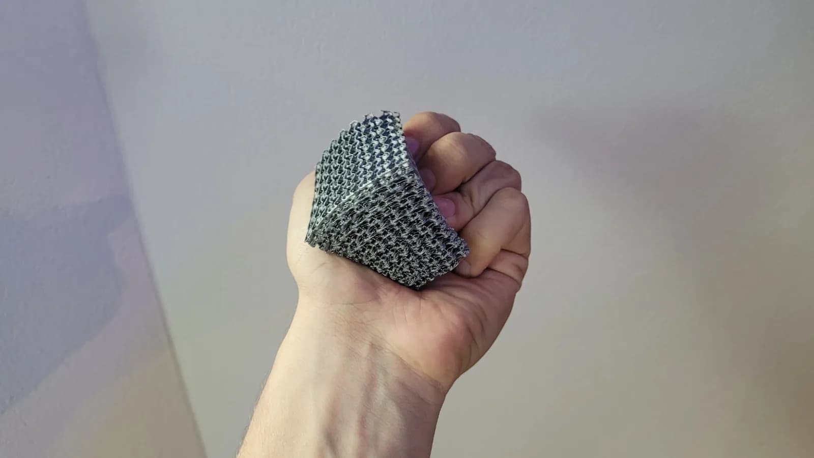 Cubo Antiestresse Flexível de Apertar Impressão 3D