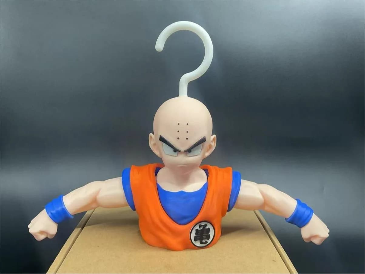 Cabide Kuririn Guerreiro Careca Impressão 3D