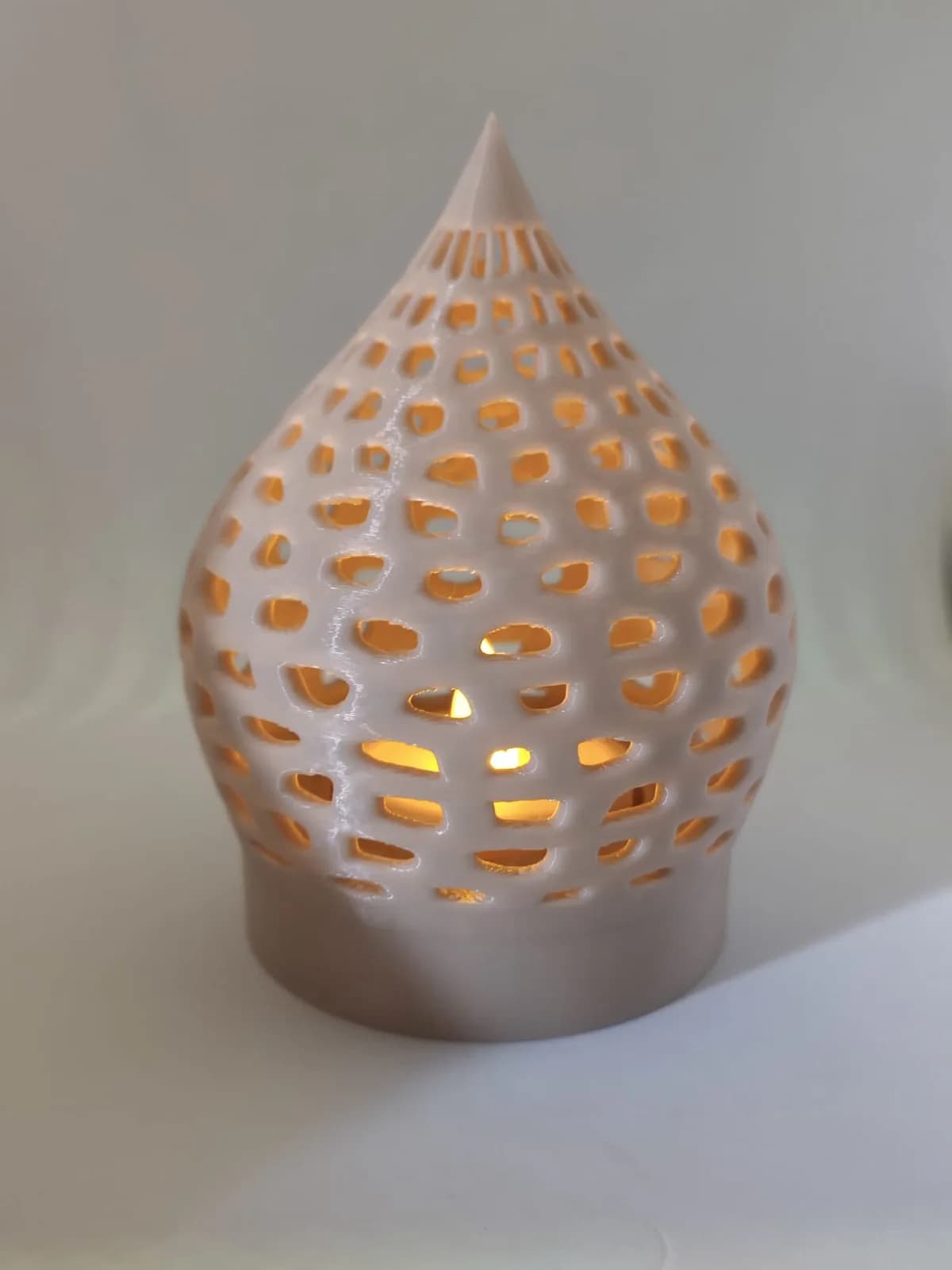 Luminária Árabe para Vela LED Impressão 3D
