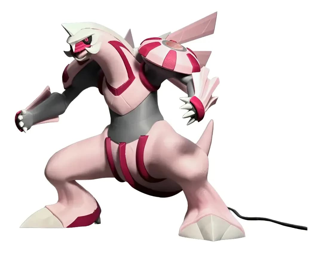 Palkia Pokémon Estátua 3d 27cm Colecionável