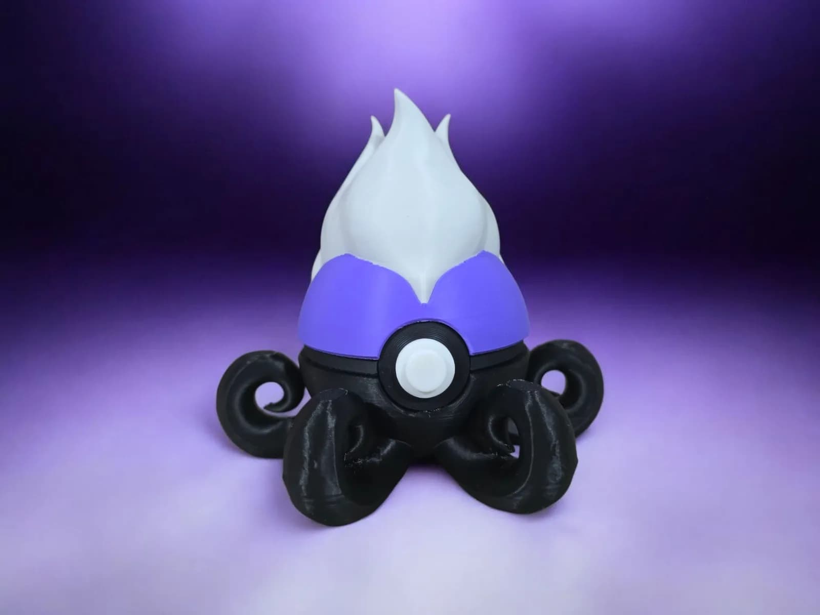 Bola Colecionável Ursula Bruxa do Mar Impressão 3D