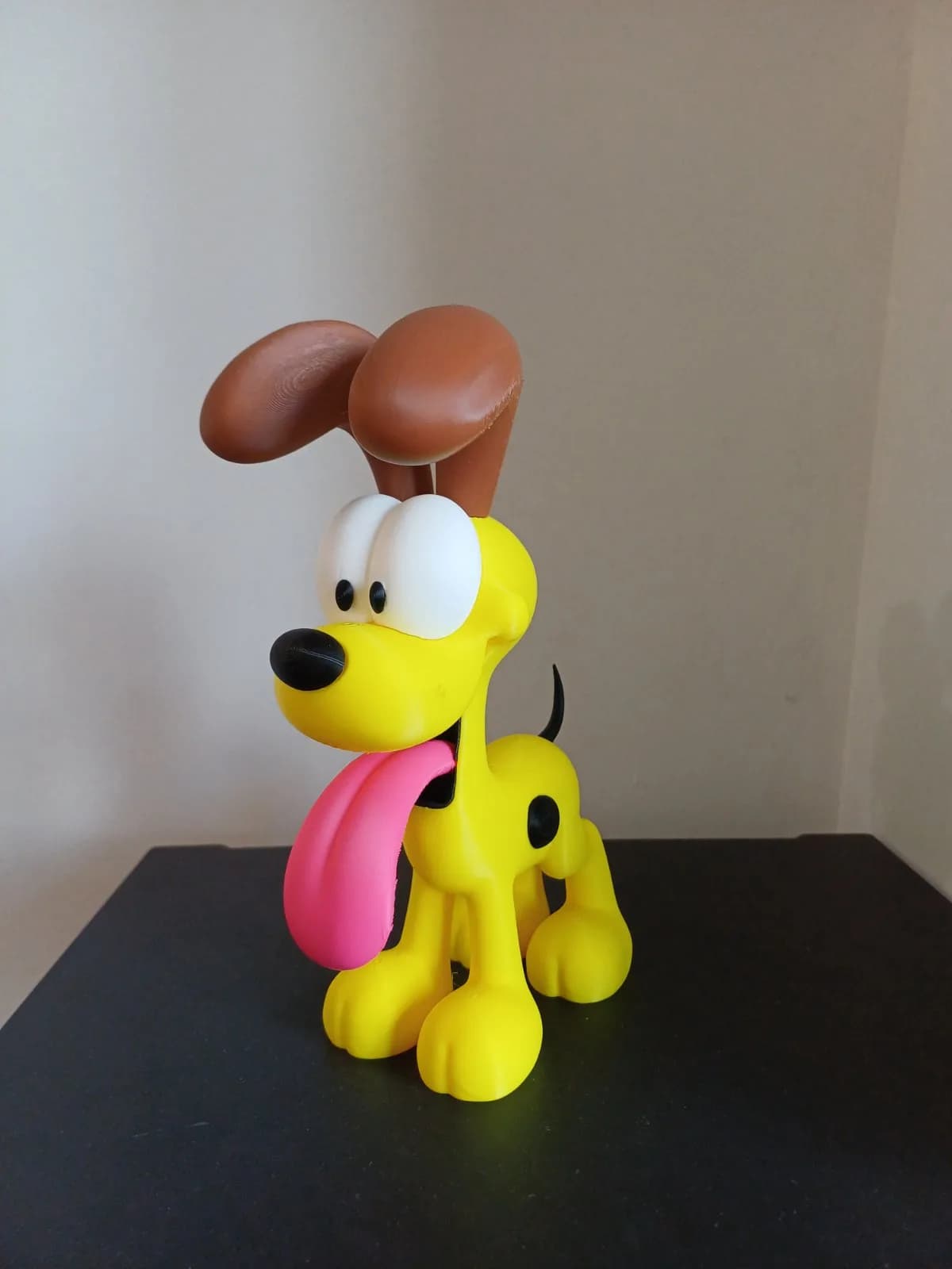 Estatueta Cachorro Odie 20 cm Impressão 3D