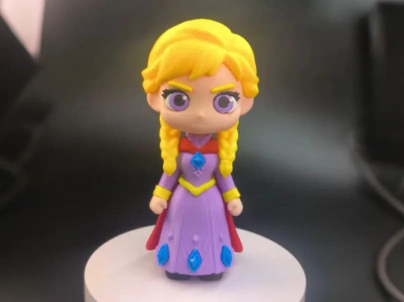 Boneco Rapunzel Enrolados Disney Chibi