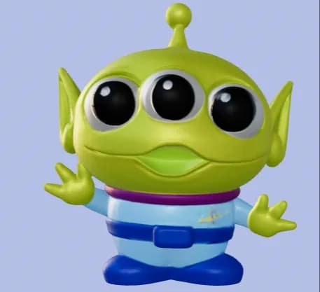 Boneco Alienígena de Três Olhos Toy Story