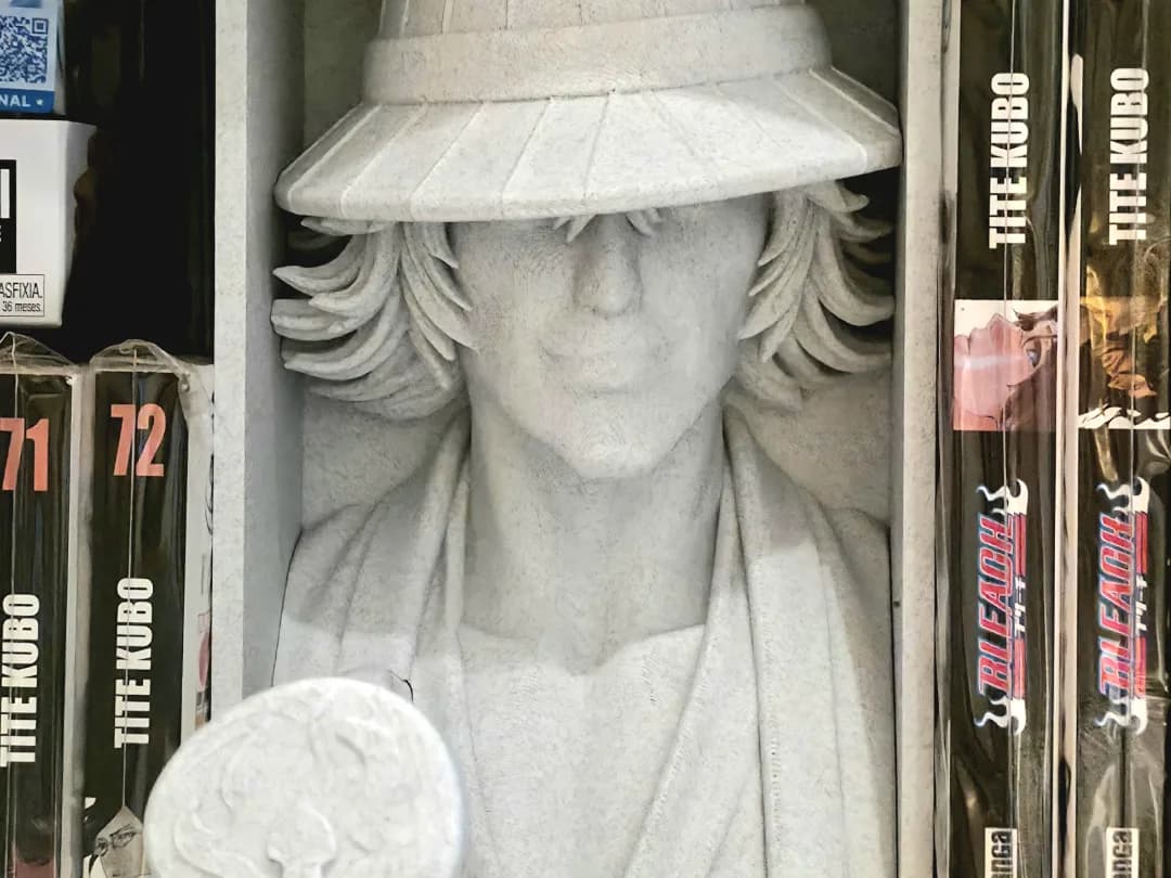 Book Nook Urahara de Chapéu para Estante Impressão 3D