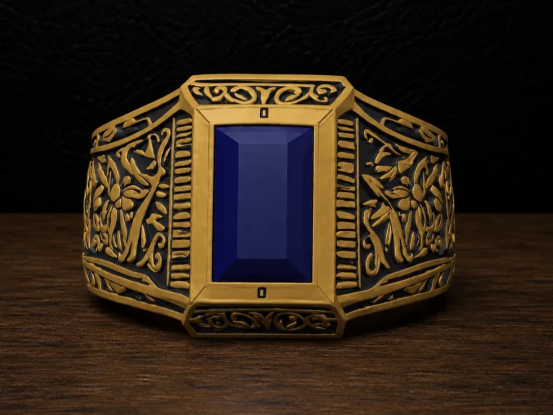 Anel Decorativo Élfico do Ar Impressão 3D