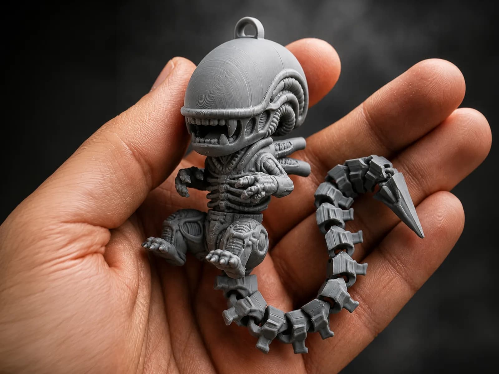 Miniatura Xenomorph Articulado Impressão 3D