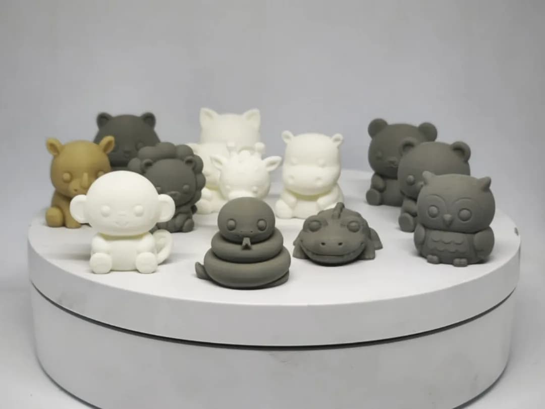 Miniaturas Animais da Savana e Floresta Impressão 3D