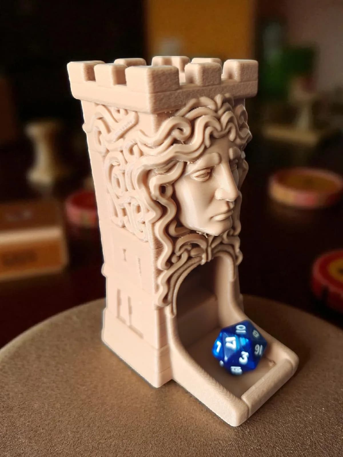 Torre de Dados Medusa Impressão 3D