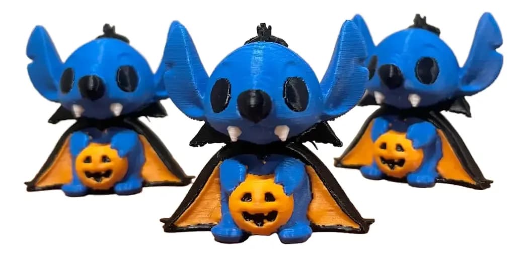 Miniatura Stitch Halloween 3d 4,5cm