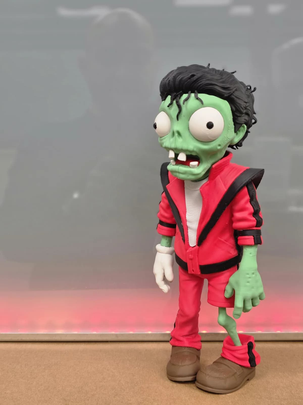 Estatueta Zumbi Dançarino 22 cm Impressão 3D