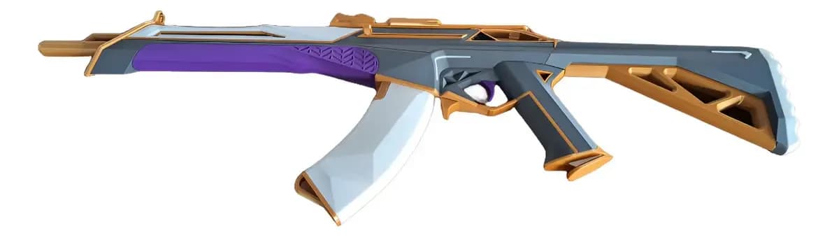 Prime Vandal Valorant 3d Tamanho Real Arma Decorativa 79cm