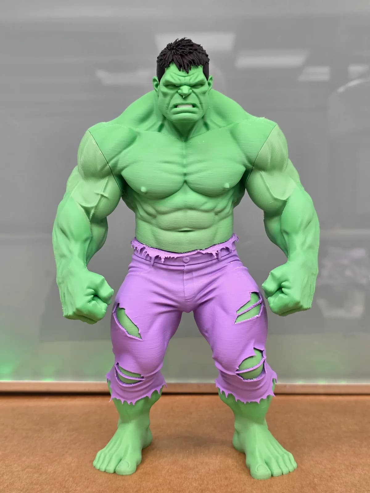 Miniatura Hulk 24 cm Impressão 3D