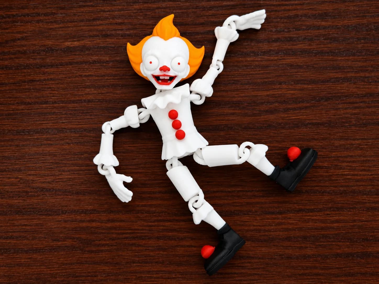 Miniatura Pennywise Palhaço Articulado Impressão 3D