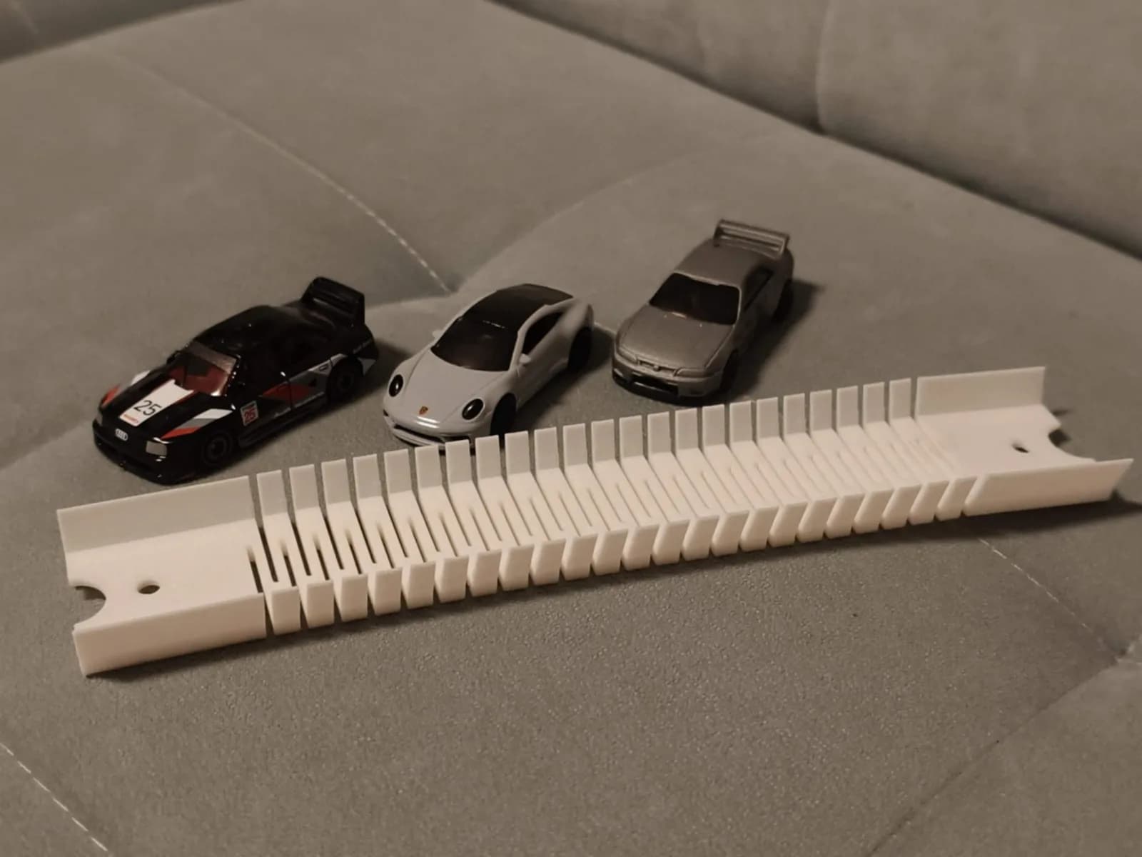Pista Flexível Modular para Carrinhos Impressão 3D