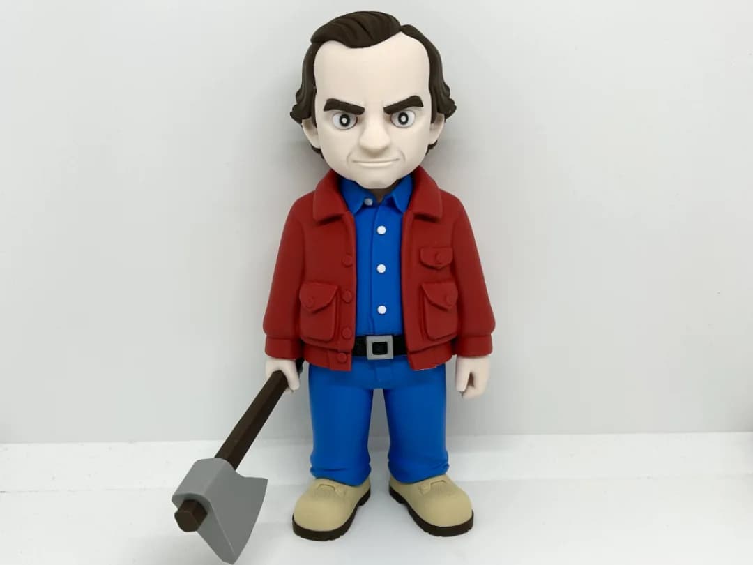 Estatueta Jack Torrance com Machado 20 cm Impressão 3D