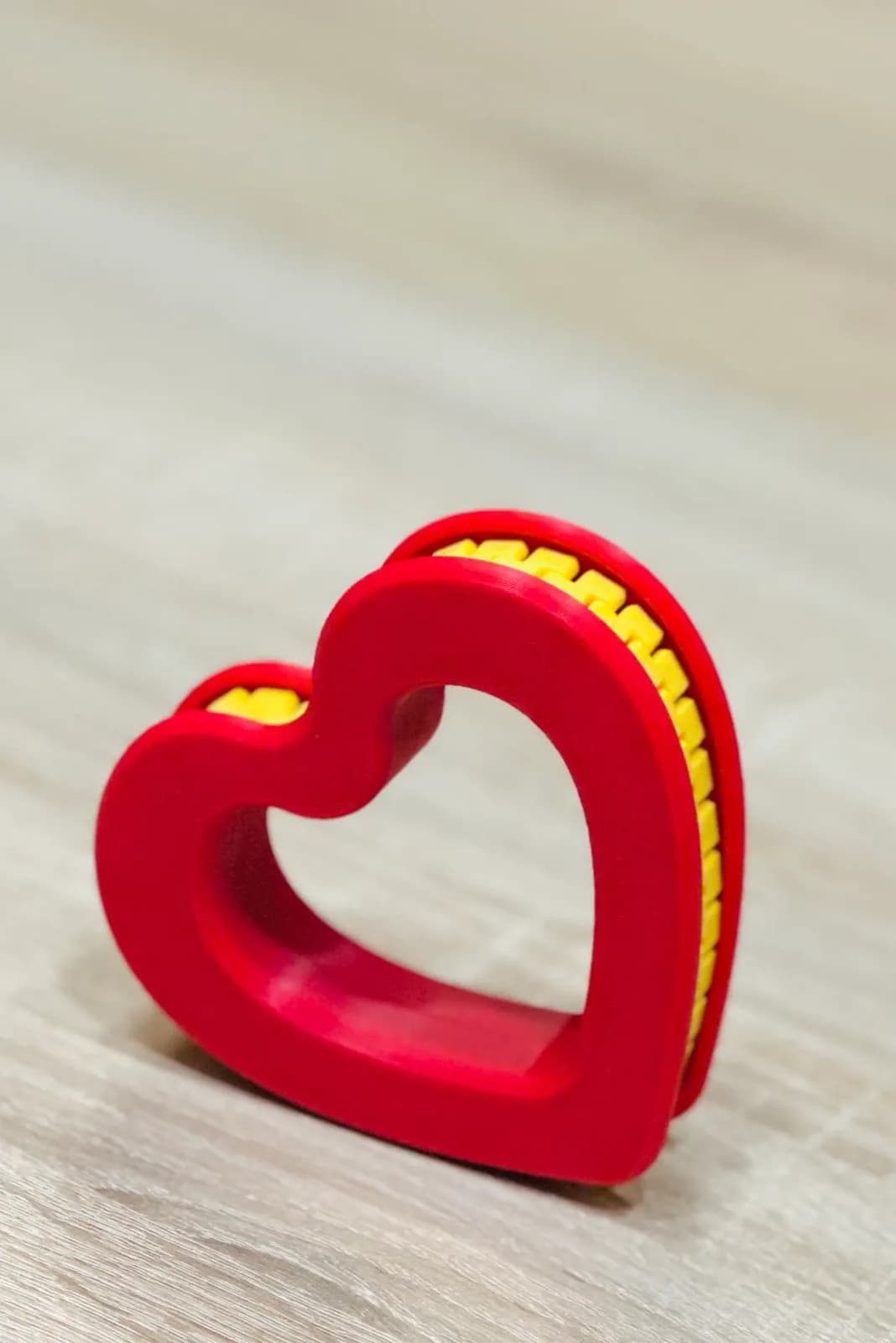 Spinner Coração Antiestresse Impressão 3D