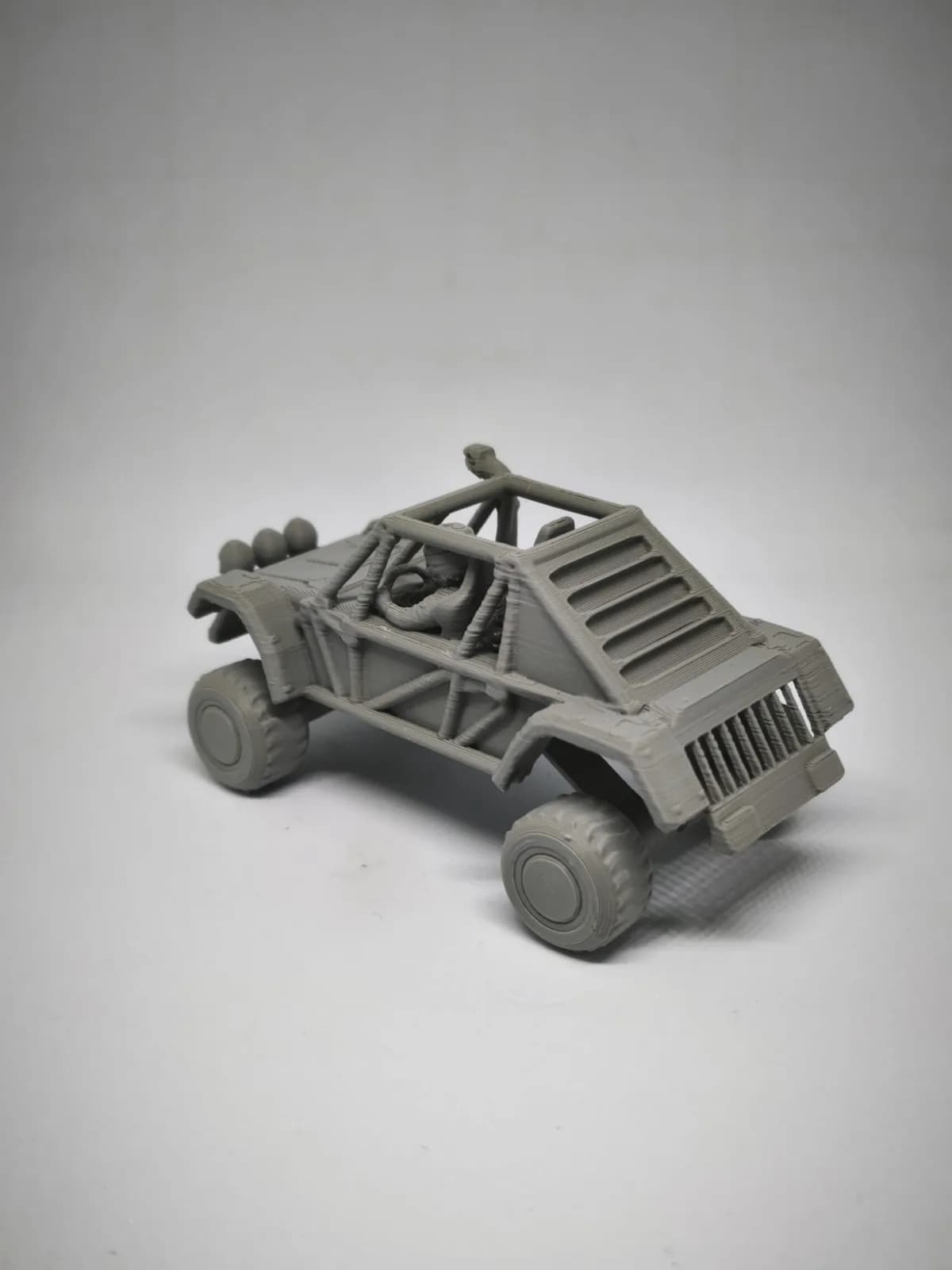 Miniatura Buggy Off-Road com Suspensão Impressão 3D