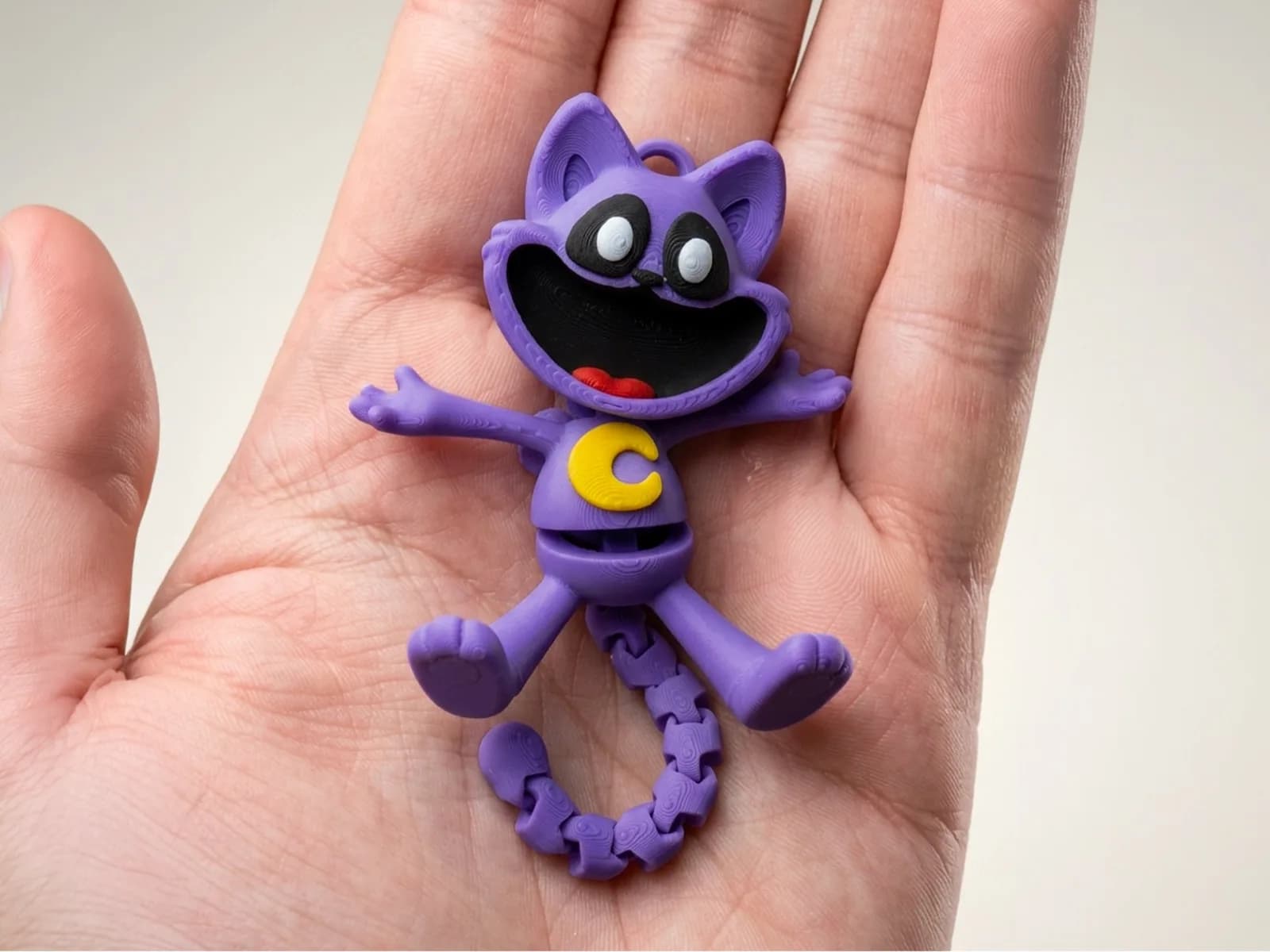 Chaveiro Articulado CatNap Impressão 3D