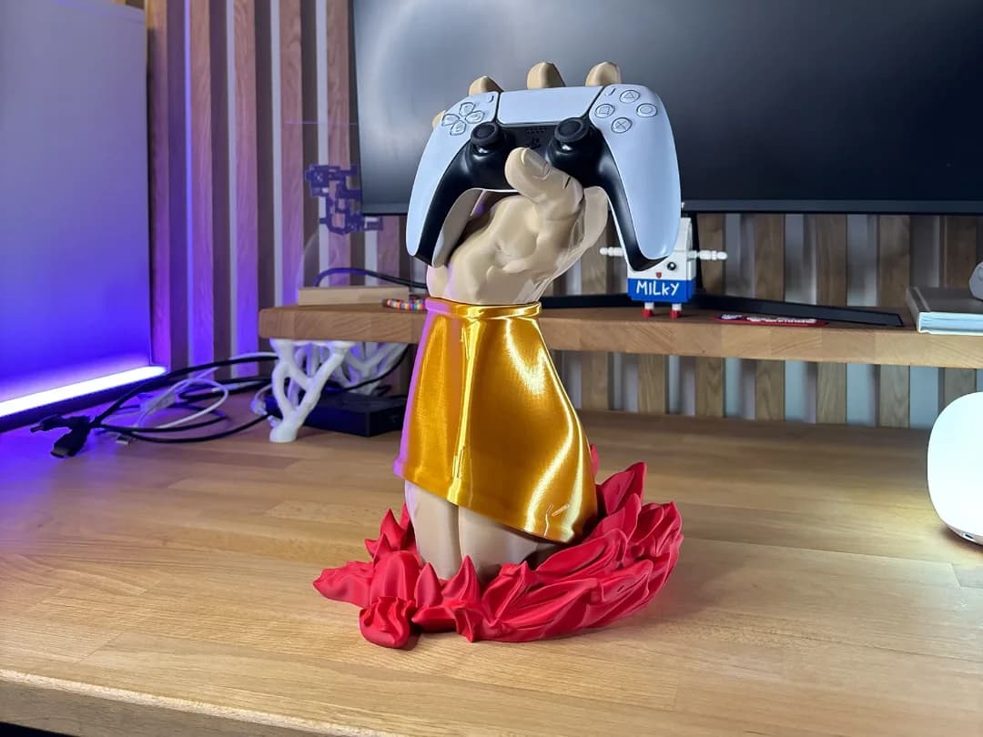 Suporte de Controle Mão Broly Clássico Impressão 3D